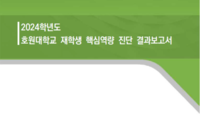 2024학년도 호원대학교 재학생 핵심역량 진단 결과보고서